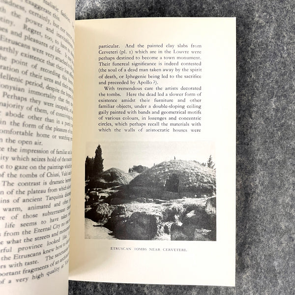 Etruscan Art pocket-sized art book- ABC Tudor Publishing  - 1961 vintage