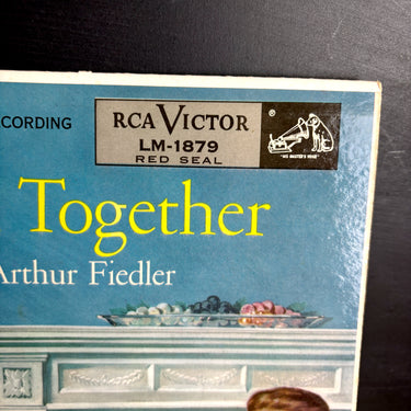 Vintage 1955 RCA Victor LM-1879 – The Family All Together – Boston Pops / Arthur Fiedler – 12" classical vinyl LP - NextStage Vintage
