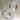 Iittala Kuusi spruce tree large glass votive holders - a pair - NextStage Vintage