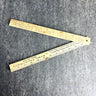 1979 Connecticut fishing laws folding ruler - Pattaconk Trading Post - NextStage Vintage