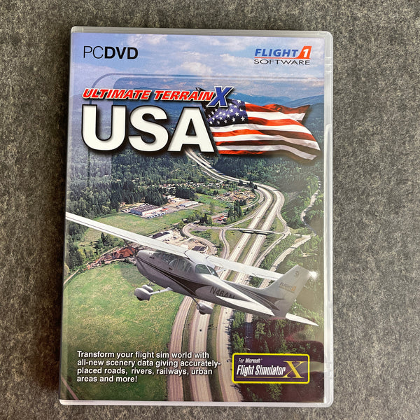 Flight 1 Software terrain and traffic add ons for Flight Simulator X - 4 titles