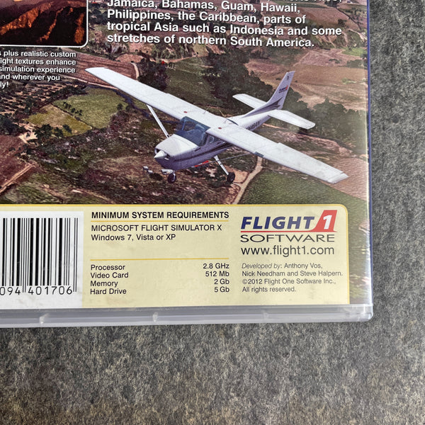 Flight 1 Software terrain and traffic add ons for Flight Simulator X - 4 titles