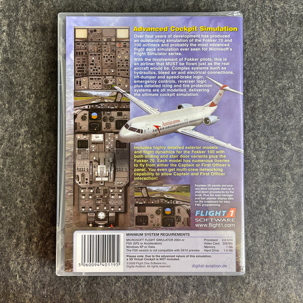 Flight 1 Software - 3 airplane add ons for Flight Simulator X or FS 2004