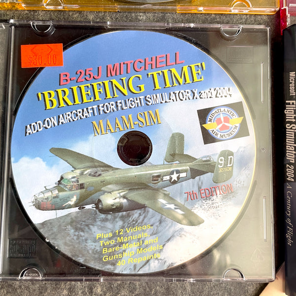 Microsoft Flight Simulator 2004 plus 2 airplane add ons