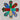 Nenah Stone Christmas Flip Flop Wreath needlepoint canvas - NextStage Vintage