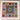 Lee geometric floral pillow needlepoint canvas #P1237 - NextStage Vintage