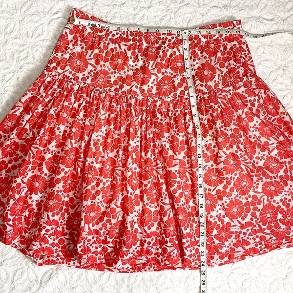 Gap cotton floral print twirly skirt - size L - NextStage Vintage