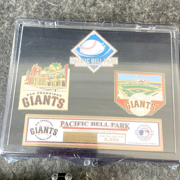 Giants MLB Baseball Opening Days Past and Present Pins - NIB - NextStage Vintage