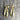Golden rutile quartz teardrop earrings - wire pierced - NextStage Vintage