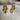 Boho Goldtone Cluster Chandelier Earrings – Blush and Champagne