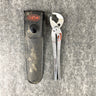 Gordon chrome vanadium 5 inch slip lock pliers with case - vintage - NextStage Vintage