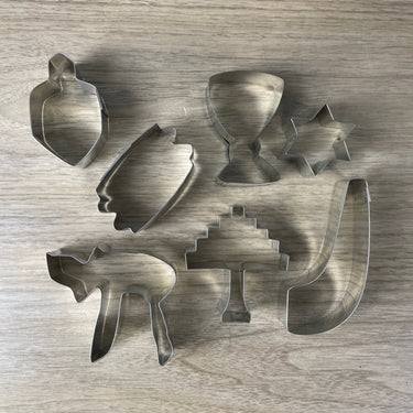 Hanukkah cookie cutter set of 7 - 1980s vintage - NextStage Vintage