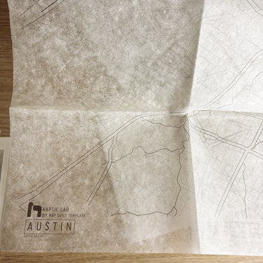 Haptic Lab DIY Austin, Texas city map quilt kit –  36" x 42" - NextStage Vintage