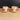 Pair of Vintage Harkerware Cock 'O Morn Coral Flat Cup and Saucers MCM USA - NextStage Vintage