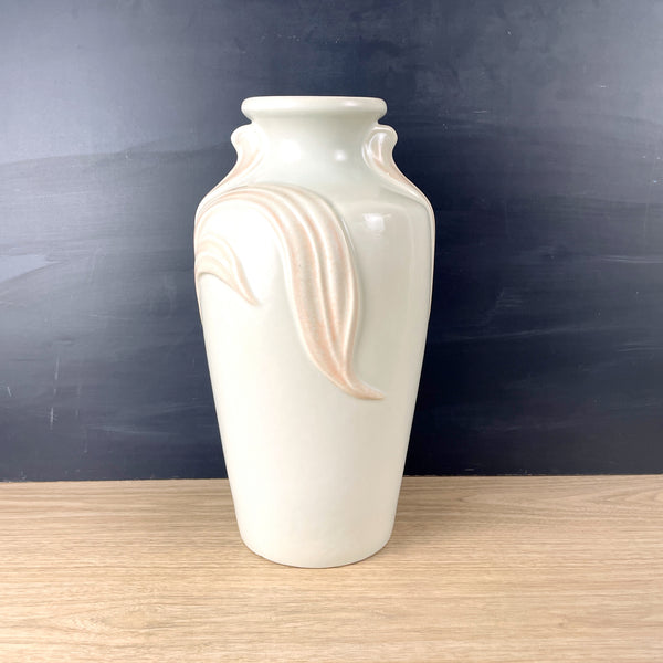 Harris Pottery art nouveau urn vase - 1980s vintage