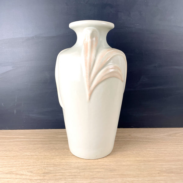 Harris Pottery art nouveau urn vase - 1980s vintage