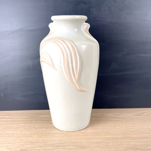 Harris Pottery art nouveau urn vase - 1980s vintage