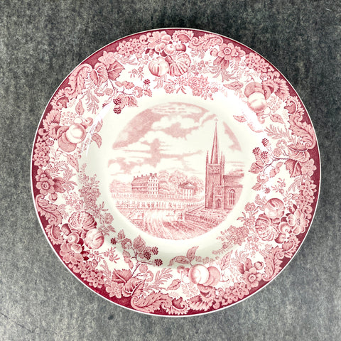 Harvard Wedgwood plate - Mass and Dane Halls - NextStage Vintage