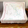 Vintage Printed Tablecloth Hawaii Paradise of the Pacific - Mid Century Travel Souvenir - NextStage Vintage