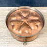 Handmade copper heart mold kitchen mold - artisan made, signed MCG 98 - NextStage Vintage