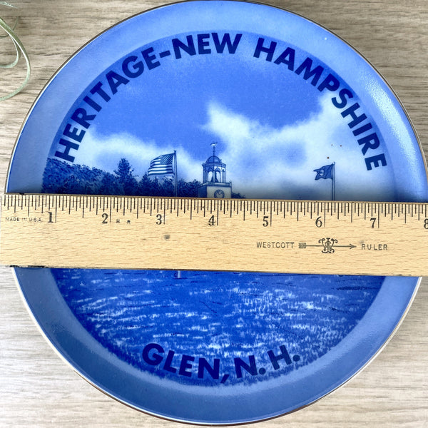 Heritage New Hampshire souvenir plate - vintage road trip souvenir - NextStage Vintage