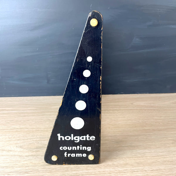 Holgate wooden counting frame - vintage abacus toy - NextStage Vintage