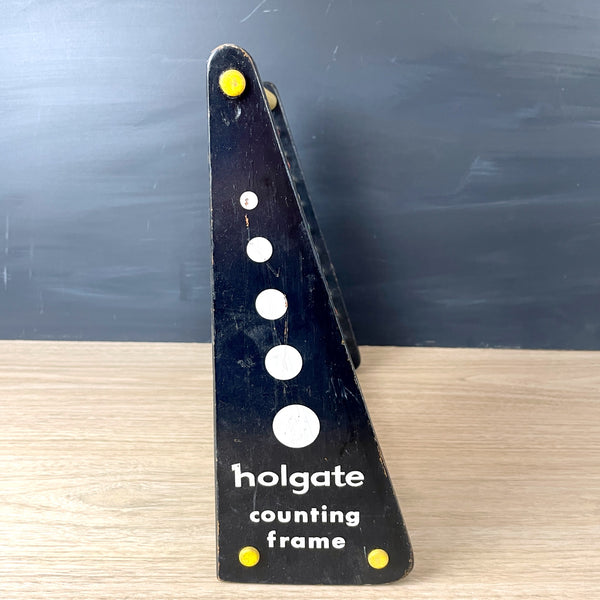 Holgate wooden counting frame - vintage abacus toy - NextStage Vintage