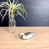 Hudson Pewter George de Lodzia mallard duck figurine #1466 - Shang Wheeler - 1977 vintage - NextStage Vintage