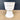 Matte white modernist Hutchenreuther vase - 1970s vintage - NextStage Vintage