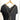 Incite black party dress with scarf down the back - 1980s vintage - size large - NextStage Vintage