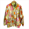 1990s bold graphic pattern windbreaker - size L - NextStage Vintage