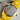 Invicta Tritnite Model 0298 Yellow Ceramic MOP Dial Day Date Womens Watch