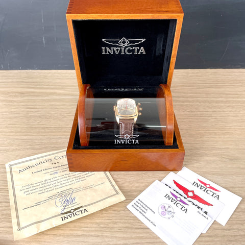 Invicta Limited Edition Lupah Meteorite MOP watch - model 2681