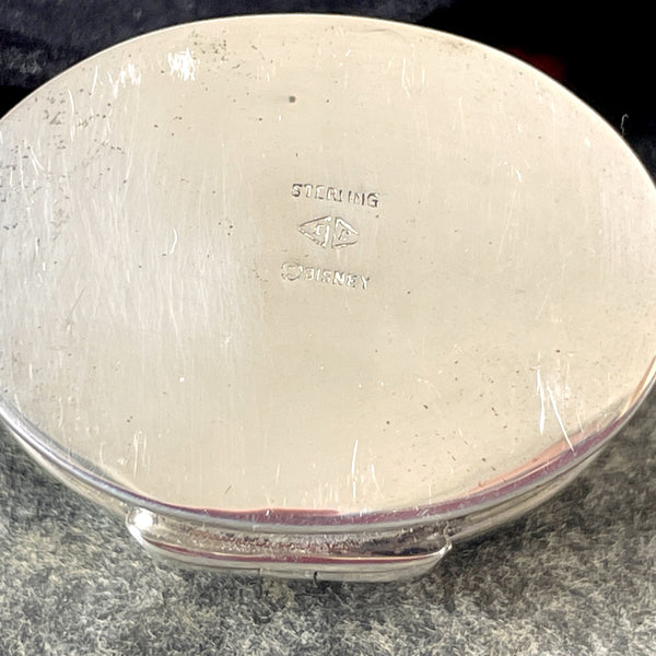 Judith Jack Mickey & Co. Disney sterling silver marcasite pillbox - NextStage Vintage