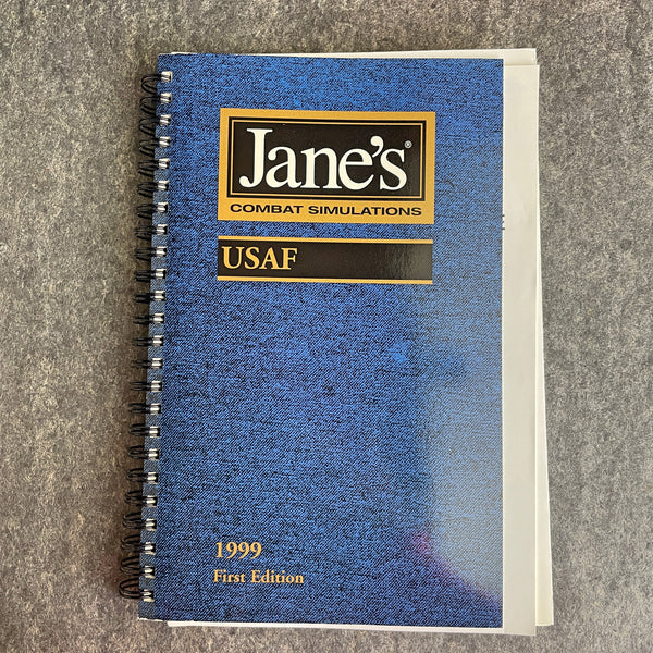 Jane's Combat Simulations - 7 manuals only - no disks