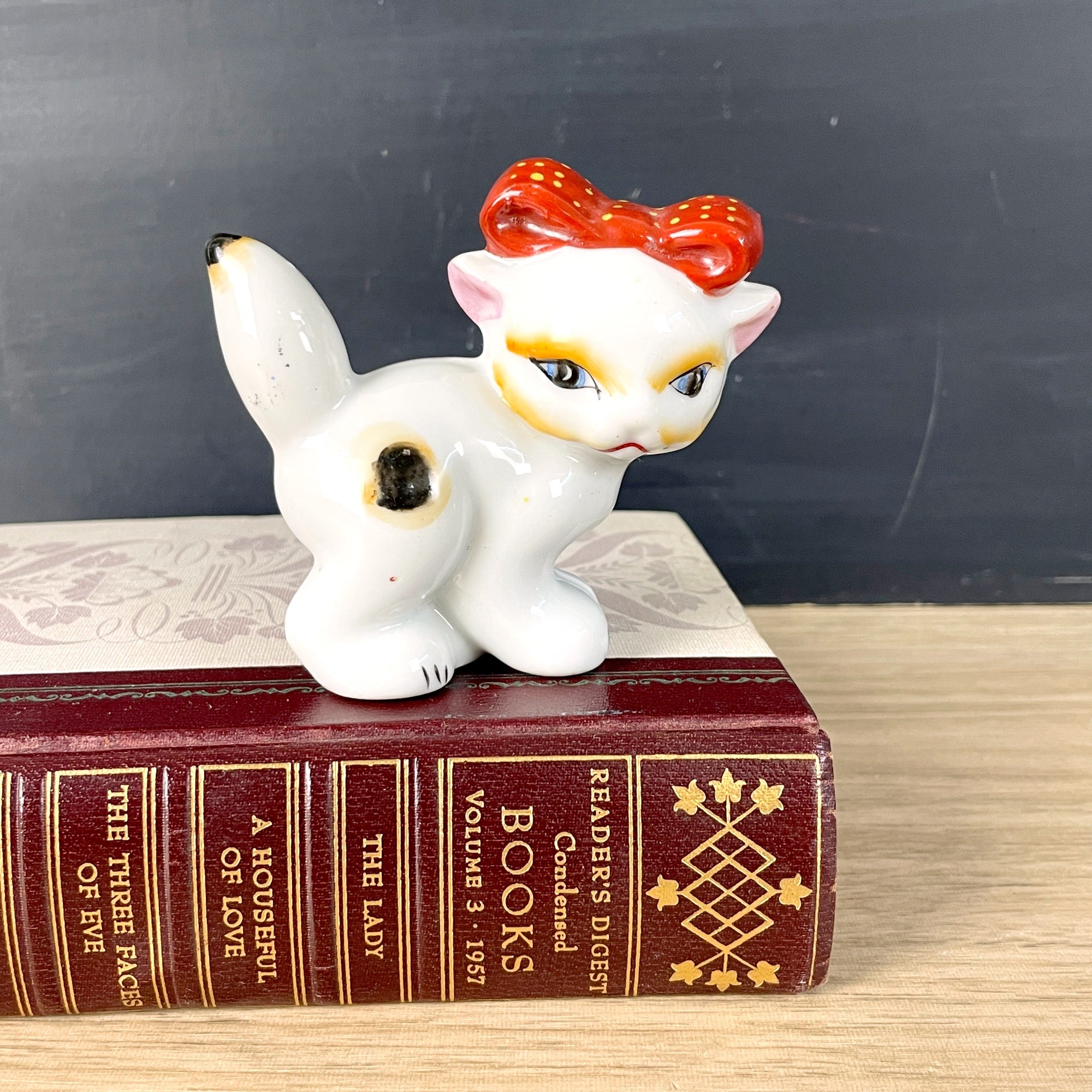 立体・オブジェ Winter journey - vintage cats ver.2 Vintage Long Neck Cat Figurine Mid Century Japan Set Of 2 | eBay