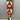 Christmas crochet jingle bell door hanger - 1980s vintage - NextStage Vintage