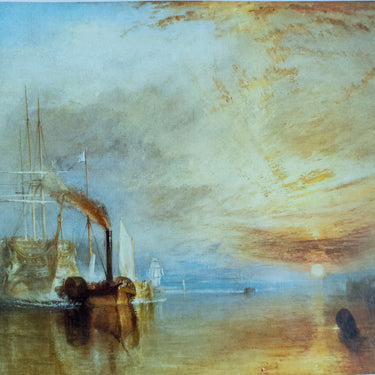 JMW Turner Art Print Set Fighting Temeraire Rain Steam Speed National Gallery 14x11