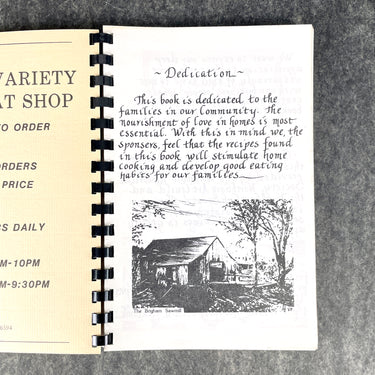 Juniors Just Cookin' - Northboro MA Junior Woman's Club 1970s community cookbook - NextStage Vintage