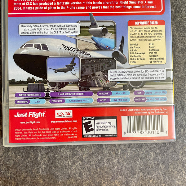 Just Flight - airplanes, airports, captain sim add ons for Flight Simulator X or FS 2004