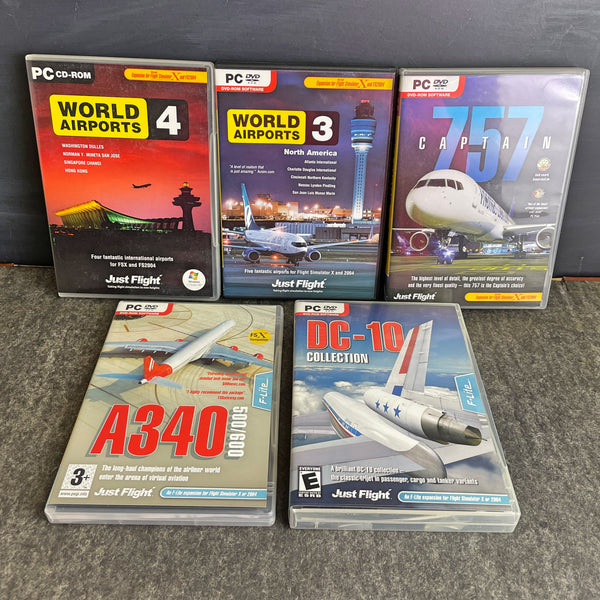 Just Flight - airplanes, airports, captain sim add ons for Flight Simulator X or FS 2004