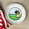 Kansas Centennial souvenir plate - 1960s road trip souvenir - NextStage Vintage