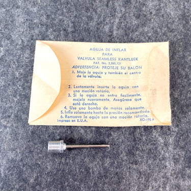 Inflating needle for Seamless Kantleek Valve - 1960s vintage or before - NextStage Vintage