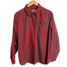 90s vintage plaid shirt with embroidery - size large - NextStage Vintage