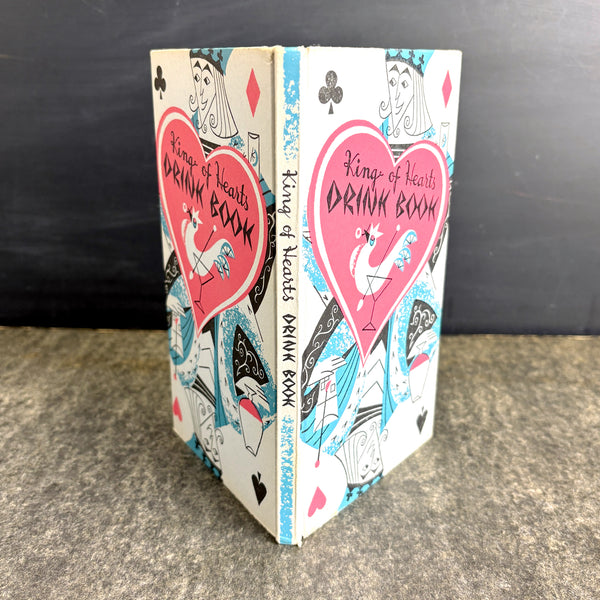 Vintage 1955 King of Hearts Drink Book by Peter Pauper Press – Mid-Century Cocktail Recipes