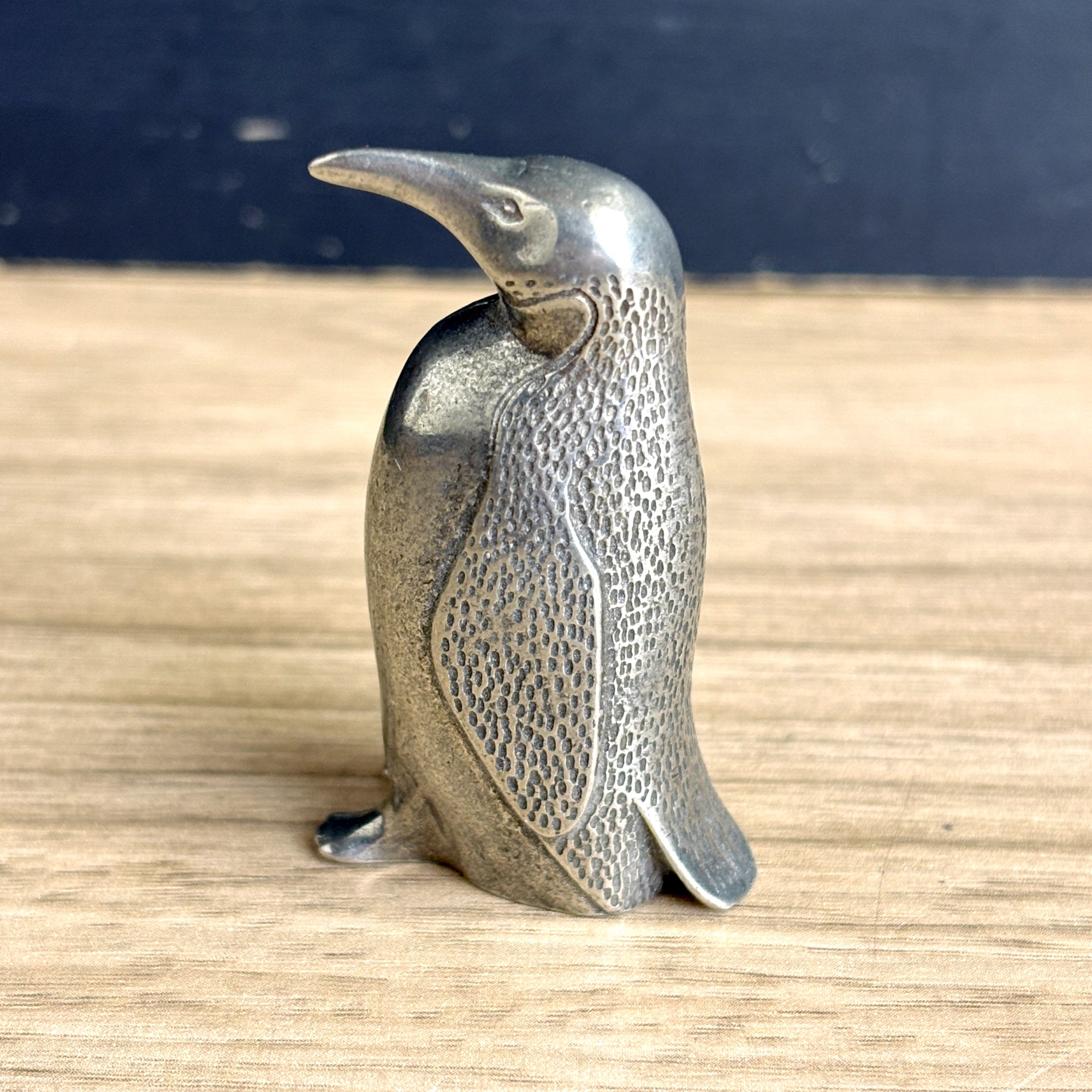 Kirk Steiff Pewter penguin figurine | NextStage Vintage