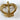 Anne Klein AK gold crown pin - 1980s vintage - NextStage Vintage