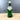 Emerald green kluk kluk decanter with pewter grapes - NextStage Vintage