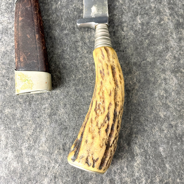 Friodur Henkels knife and sheath - 3.75" blade - vintage - NextStage Vintage