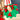 Christmas ribbon and yarn ornament trio - vintage holiday - NextStage Vintage